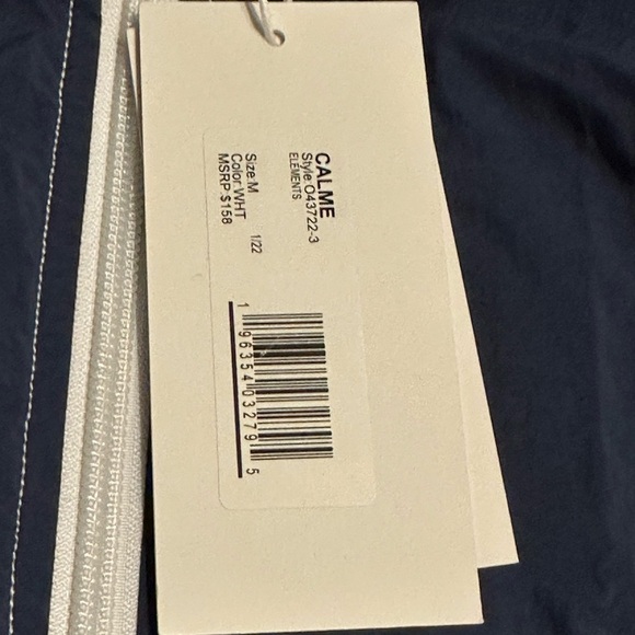 NWT Johnnie Was Calme Darling Element Windbreaker! Jacket - Picture 11 of 11